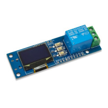 Módulo de Relé de un Solo Canal con Huella Dactilar ZW101 Pantalla OLED Semiconductora Capacitiva Soporte STM32 Desarrollo Secundario