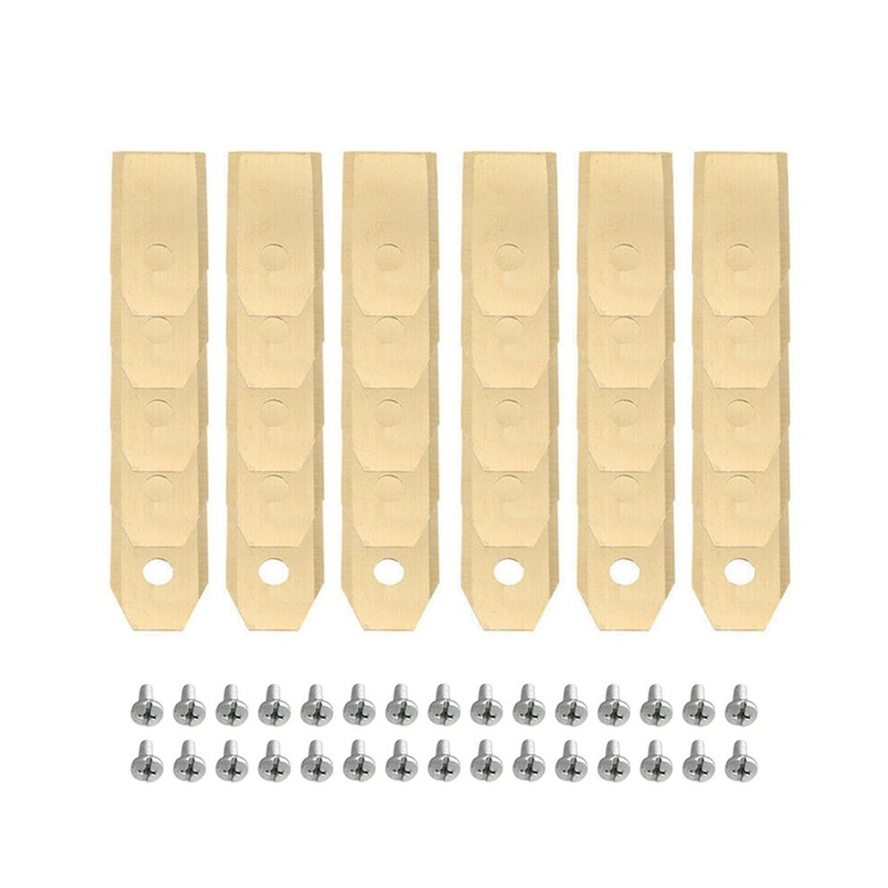 30Sets Of Robotic Lawn Mower Accessories Stainless Steel Lawn Mower Replacement Blades For Robotic Lawn Mowers 6032083520414