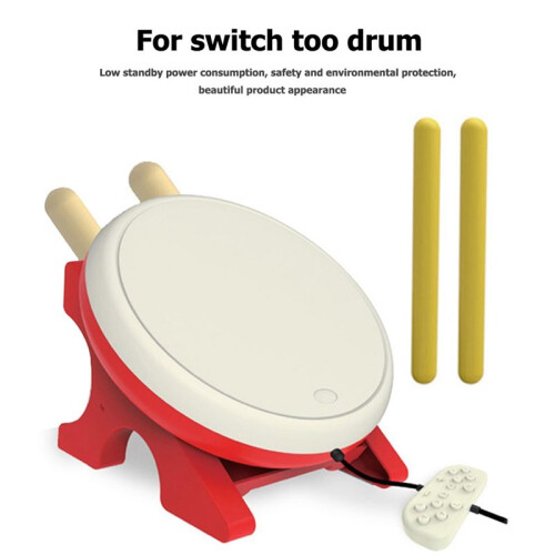 Taiko Drum per   Console di Gioco Drum Controller Bacchette per Taiko No Tatsujin con Bacchette 2