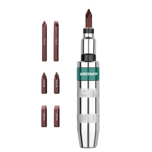 GREENER Industrial Grade Impact Screwdriver Percussion Screwdriver High Strength Hammer Impact Screwdriver