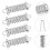 Raindrops Convenient Spring Buckle Tent Accessories 4pcs 7
