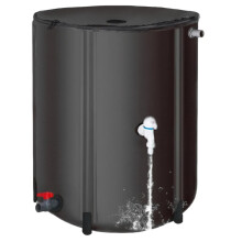 200L Regenwasser-Rückgewinnungstank, Gartenbewässerungs-Wassereimer, Zusammenklappbar, Regenfass, Regenwassersammlung