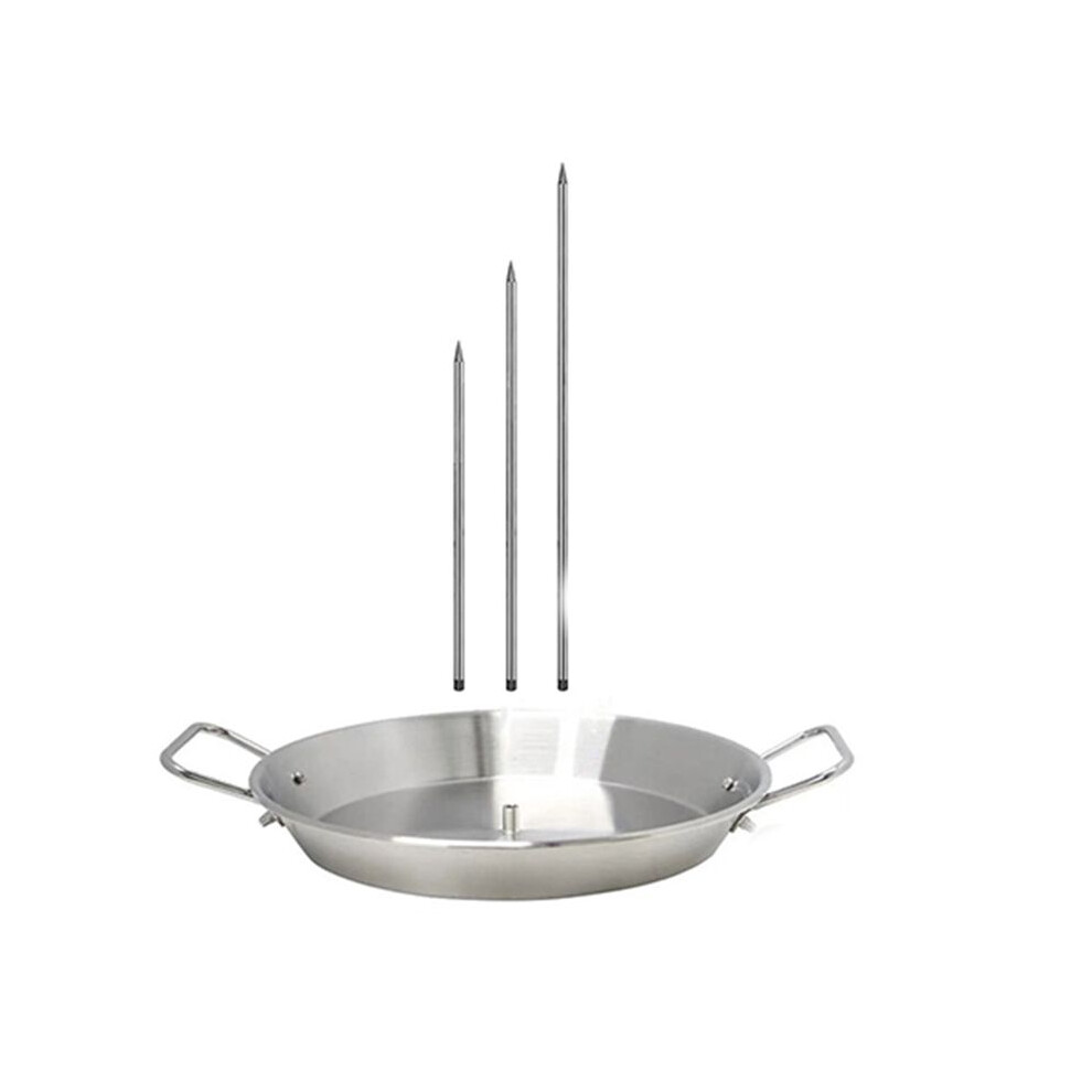 Vertical Meat Skewer Grill With Removable Spikes Stainless Steel Vertical Skewer Grilling Rack For Oven Kebabs Bbq 4713983075885