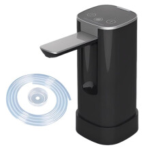 Electric Water Pump 3 Modes Folding Water Suction Pump USB-C Charging Portable Water Jug Pump for Home Office RV Camping A