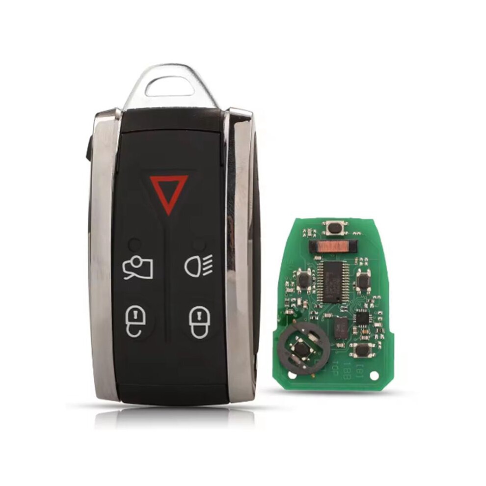Car Remote Key 5Buttons Car Key 433Mhz Fsk Id46 Chip Kr55wk49244 For Xf Xk Xkr 2007-2012 6031061477788
