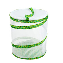 Kit de Cultivo de Mariposas - Jaula Plegable para Mariposas - 35 X 30 cm - Terrario con Malla Transparente