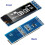 10 Pieces I2C Display Module 0.91 Inch I2C OLED Display Module I2C OLED Screen Driver  3.3V-5V(White Light) 2