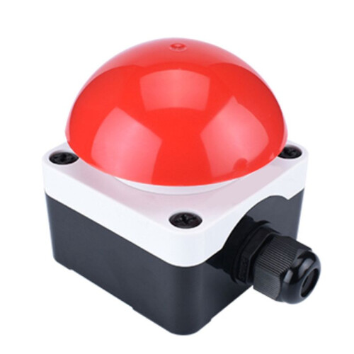 E-Stop Pedal Push Button Without Fixation Waterproof Self Reset Momentary Foot   Mushroom Emergency Stop Button