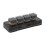 MK424BT 4-Key  Customized Keyboard with Mechanical   USB+BT Dual-Mode Macro Programmable Keyboard Black 1