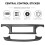 for  CR-V 2007-2011 Soft Carbon Fiber Sticker Central Control Air Conditioning CD Adjustment  Panel 2