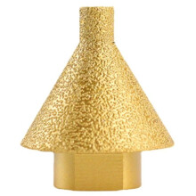 M14 Diamond Chamfer Drill Bit Hole Enlarging Grinding Tool 50mm Suitable for Granite Marble Stone Cutting and Engraving