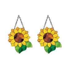 Sunflower Window Hangings, Acrylic Window Hangings, Sunflower Stained Window Hangings, Suncatchers for Windows Hanging