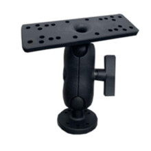 Universal Marine Kayka Electronic Fish Finder Mount Fishfinder Plate Rotating Boat Supporter