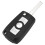 Folding Flip Car Keyless Key Shell Fob Case for  3 5 7 Series Z3 Z4 E38 E39 E46 1