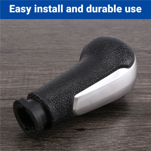 5 Speed Gear Shift Knob Lever Shifter Handle Stick for  Spark 2011-2016 Silver 2