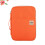borsa documenti a4 multifunzionale con cerniera arancione portatile 9