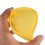 6X Ventaglio Tondo Pieghevole Giallo 1