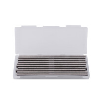 10Pcs Reversible High Speed Steel Planer Blades 82Mm X 5.5Mm For Cutting Soft Hard Woods Ply-Wood Board Woodworking Power Tool