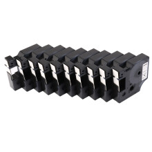 10Pcs Compatible for D1 Label Maker/Tape 45013 Black White Label Ribbons Compatible for Label Manager 160 210 450 280
