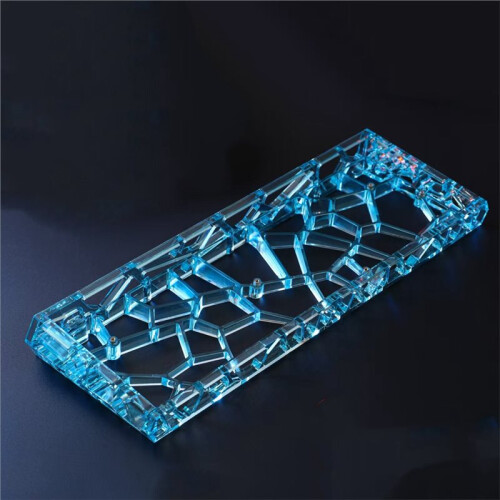 PC GH60 Hole Hollow Keyboard Shell for Mad60/AULA Win60 Wooting60 Mechanical Keyboard Shell A 1