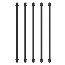 Silicone Zip Ties, Steel Core Silicone Twisted Ties, Reusable Rubber Twisted Ties, Cable Ties for Organizing