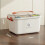 Large Capacity Box Portable Home Aid Kit Family Emergency Box with Multi-Layer Storage Case B 8