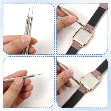 Copertura Antipolvere per Movimento Orologio, Scatola Portaoggetti per Orologio, Vassoio per Parti di Orologio, 5 Slot, Strumento per Orologeria,
