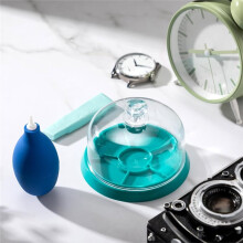3 Set Watch Cleaning Set with Watch Cleaning Putty, Movement Dust Cover, for Organize Small Parts, Jewelry Fittings