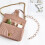 Light Yellow Resin Bag DIY Chain Durable Handbag Strap Accessory 3