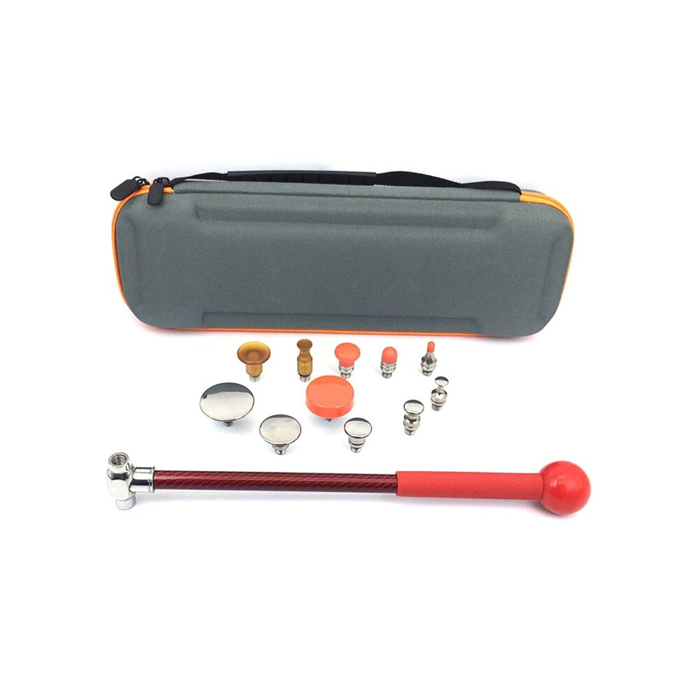 Car Levelling Hammer Car Dent Repair Tool Car Concave Repair Hammer Car Body Paintless Removal Tools Repairing Hammer Red 4713983076493