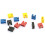 100Pcs 2.54MM Jumper Cap Open Type Shorting Cap Shorting Block Shorting Cap Socket Pin Header Connection Block, 4