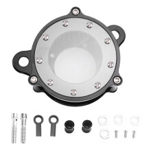 Motorcycle Air Filter Kit Air Cleaner Set for Sportster XL883 XL1200 Iron 883 48 72 1991-2021