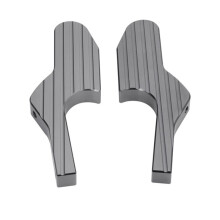 Motorcycle Passenger Footrest Rearward Extended Footrest for GTS300 GTV 200 250 300IE Titanium Color