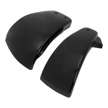 Side Battery Cover Side Cover Flat Battery Cover for Softail M8 Breakout Fat Boy FXDR Fat Street Bob 18-21,B