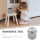 Portable Leak-Proof Paint Brush Washer with Lid and Filter Screen 3