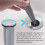 Bathroom Sink - Stoppers with Brushed Finish, Fits Most - Drains, 2+2 Pack Replacement Kit 3