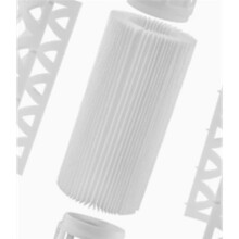 9er-Pack Ersatz-Poolfilterpapier für Wiederverwendbare Poolfilter für Aufstellpools mit Pumpe und für -Filterpapier