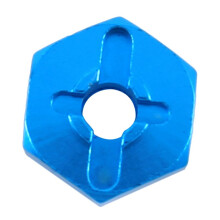 12Pcs Hexagonal Combiner Wheel Rim Hex 7mm Upgrade 12mm Metal Adapter for 1/18 A949 A959 A969 A979 1/10 Tires