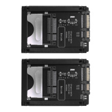 2X Cfast to Sata3.0 Hard Disk Adapter Card  22Pin to Cfast Card Adapter 2.5 Inch Hard Disk Case Ssd Hdd Cfast Card
