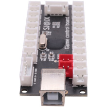 2X Null VerzöGerung Arcade USB Encoder Pc Zum Joystick für Mame Jamma & Andere Pc Kampf Spiele