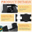 Support Mural pour Planches de Skateboard, Rotation à 360, Support Mural Universel Flottant pour Skateboards. 4