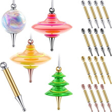 1 Set Decoratieve Houten Technische Kits, Knutsel- en Doe-Het-Zelf-Decoratieset voor Het Maken van Kerstbomen