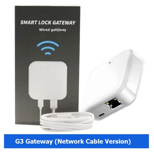 G3 Gateways Remote  Lock Control for Ttlock App Device Hub Real- Notifications Multiple Device Pairing G3 Wired 1