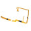 Dla   GH6 LCD Hinge Flex Cable Replacement Flip Screen Display FPC do Naprawy Aparatu -GH6 1