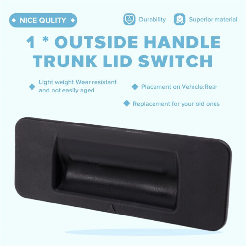 Outside Handle Trunk Lid  for   AD SOLARIS 2017 2018 Tailgate Handle  81260-F2000 81260F2000 1