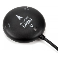 Módulo GPS Holybro DroneCAN M9N con Indicador LED de Brújula BMM150 para Controlador de Vuelo Pix32 Pixhawk 4