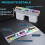 USB Hub Docking Station with Rainbow Light 4  Retractable Light-Ning&Type-C Fast Charging for  Model 3 7