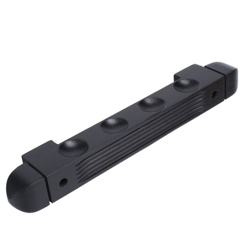 2X 4 Trous Mural en Bois Dur Porte-Queue de Billard Porte-Queue de Billard 6 Clips Support de Support de Billard Accessoires 1