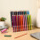 2Stk Transparenter Penhalter Acryl Stifte Organizer Eyebrow Brush 5