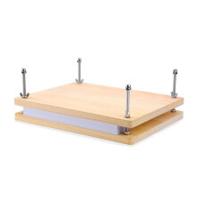 Book Binding Kits Wooden Book PressMaterials Bookbinding Supplies for DIY Awl Waxed Thread Bone Folder